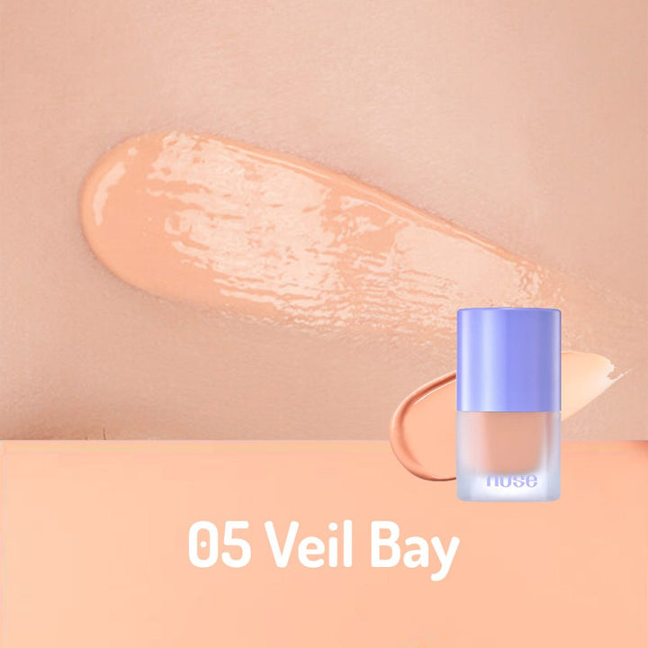 Nuse Liquid Care Cheek - 05 Veil Bay/ Vegan Uzun Süre Dayanıklı Likit Allık - NUSE - Vionine