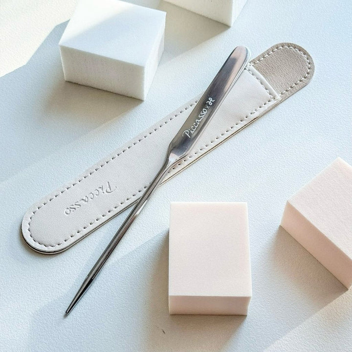 Piccasso X HamKyungSik Makyaj Spatulası (2X Makyaj süngeri hediyeli) - Piccasso - Vionine